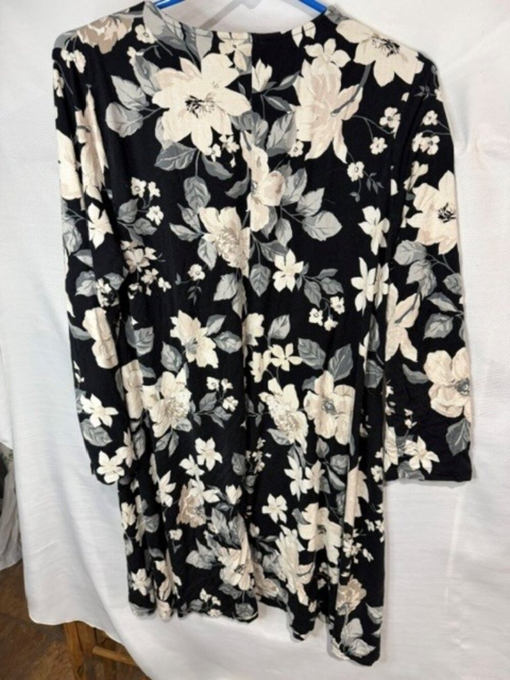 Old Navy Black Floral Dress - Picture 3 of 3